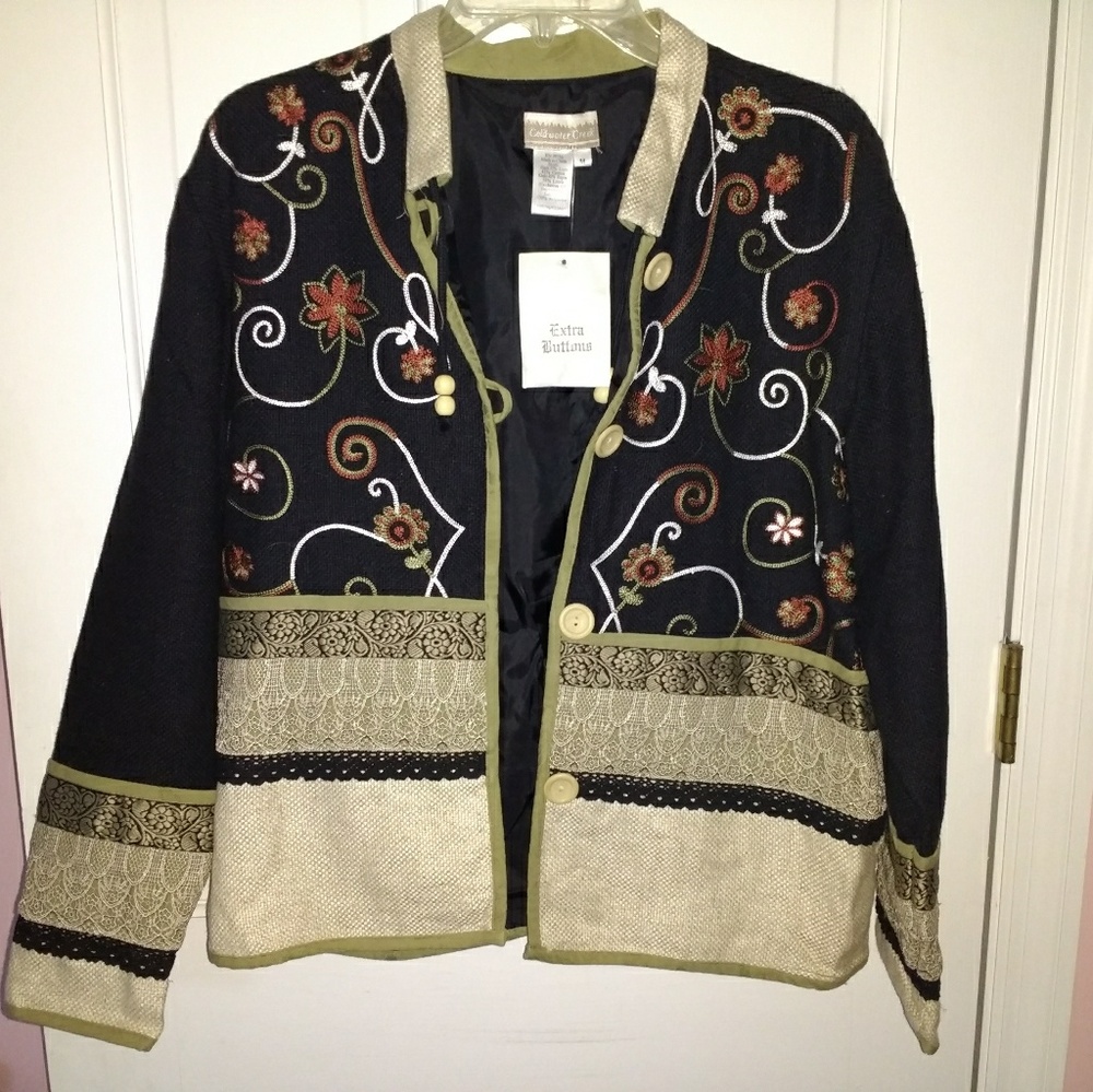 NWT Coldwater Creek jacket. Size M